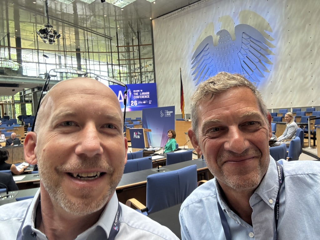 Georg Werner bei AI26 – The Lamarr Conference in Bonn